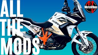 NEW FOR 2023 KTM 1290 Super Adventure R  Modifications amp Accessories [upl. by Harl]