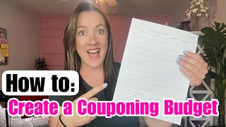 How to Set amp Track a Couponing Budget  Couponing 101 [upl. by Eihtak999]