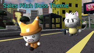 Sales Pitch Weekly Challenge Boss Theme  Tower Heroes Soundtrack [upl. by Limemann339]