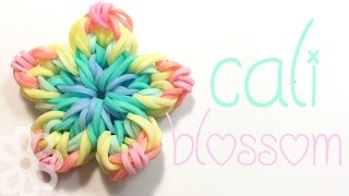 Cali Blossom  Hook Only  Rainbow Loom Charm [upl. by Odlabso]