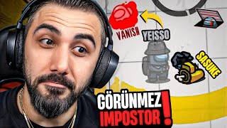 GÖRÜNMEZ İMPOSTOR EKİPLE YENİ ROLLERLE DOLU AMONG US  Barış Can [upl. by Akenahc]