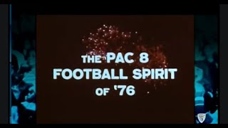 1975 PAC 8 Highlights Film quotThe PAC 8 Football Spirit of 76quot [upl. by Bunting]