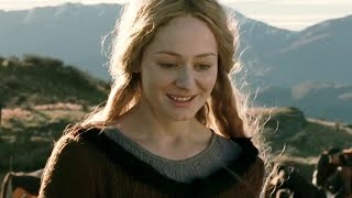 Eowyn Talks With Aragorn  LOTR The Two Towers HD [upl. by Hughett]