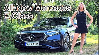 AllNew MercedesBenz EClass review  Traditional with a twist [upl. by Hairym]