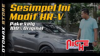 Modifikasi Mobil Honda HRV Pakai Velg Mobil Niche Targa Original Ring 18  By Otomax [upl. by Ahsila]