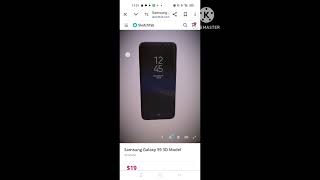 Samsung galaxy S9 3D model part 4 [upl. by Celestyn294]