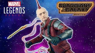 Marvel Legends KRAGLIN filme Guardiões da Galáxia Vol 3  Action Figure Review Hasbro [upl. by Aiuqat]