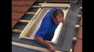 RoofLITE window installation 9  Underfelt [upl. by Okimat]