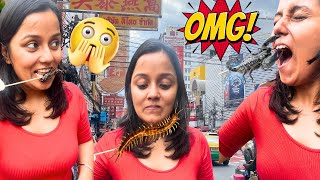 Eating weird food in Chinatown 2024  Street Food Tour [upl. by Enileme]