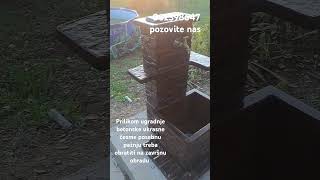 Ugradnja ukrasne betonske česme za dvorište 062398647 [upl. by Yalonda]