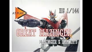 HG GREAT MAZINGER INFINITY Ver Speed Building [upl. by Nolahs358]