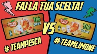 Thè alla PESCA VS Thè al LIMONE La sfida LEGGENDARIA [upl. by Sirovaj]