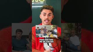 Joe Baggs Scouted for gogglebox via TikTok gogglebox yearbook [upl. by Loresz]