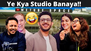 METUBE SPACE  CARRYMINATI  REACTION [upl. by Riobard]