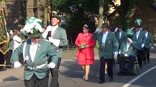 Schützenfest Der Festzug Köln Kalk mit Parade 2018 [upl. by Allwein953]