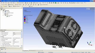 Ansys ICEM Cut Cell Cartesian Meshing Method Tutorial [upl. by Ahtimat]