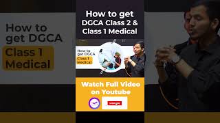 How to apply for DGCA class 2 amp Class 1 medical  Fly High Shorts [upl. by Cher]