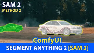 ComfyUI  Segment Anything 2 SAM 2  Method 2 [upl. by Nalda]