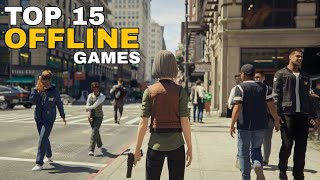 Top 15 Best Offline Games For AndroidIOS  Best Offline Games For Mobile [upl. by Boehike]