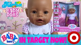 🤗 New Baby Born Doll In 🎯Target NOW Unboxing Feeding Changing amp Potty Training New Baby Born [upl. by Sitof]