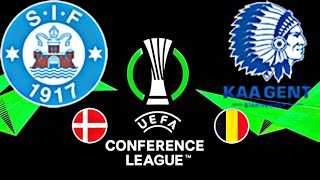 Silkeborg 22 Gent  CONFERENCE LEAGUE 202425 [upl. by Rocky]