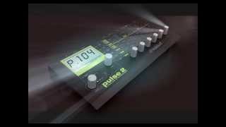 Waldorf Pulse 2  analog sound [upl. by Frans279]