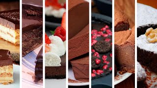 8 PASTELES FÁCILES CON CHOCOLATE QUE TE SORPRENDERÁN [upl. by Nord833]