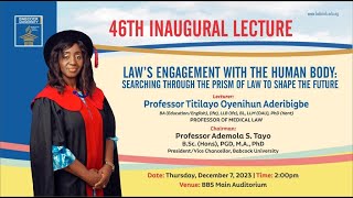 Babcock University 46th Inaugural Lecture [upl. by Alraep]