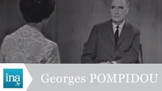 Interview de Georges Pompidou 1969  Archive vidéo INA [upl. by Acissaj]