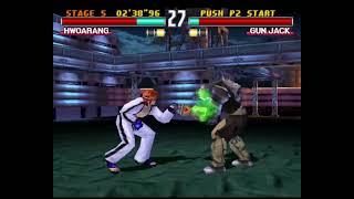 Howarang With King Grapple Moves Tekken 3 Game [upl. by Ahsiuqat]