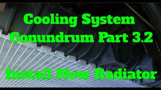 Cooling System Conundrum Part 32  Replacing the Radiator in a 2004 Land Rover Discovery 2 [upl. by Neeloc]