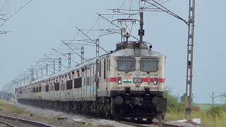 Route Diverted 12652 Tamilnadu Sampark Kranti Express crossing Nancherla towards Guntakal Junction [upl. by Berns]