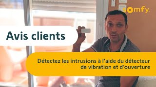 Détecteur de vibration et d’ouverture IntelliTAG®  test et avis client de Birol  Somfy [upl. by Attenweiler]