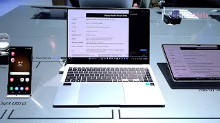 Samsung Galaxy Book4 Pro Series HandsOn CES24 [upl. by Ile]