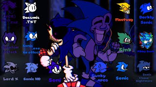 FNF  Chaotic Endless  30 Sonics ChaoticEndeavors [upl. by Anaig]