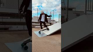 Electric Skateboard trick for beginners  Fakie 360 [upl. by Letnahs]