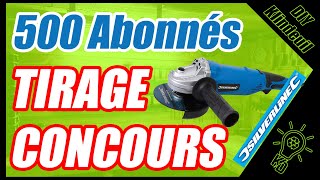 TIRAGE CONCOURS 500 Abonnés [upl. by Ytok564]