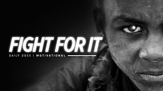 FIGHT FOR IT  Best motivational speech for work 2024 [upl. by Eibber]