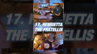 Henrietta  The Fratellis drums drumcover drummer indie indiemusic [upl. by Ire]