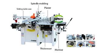 SICAR COMBINATION WOODWORKING MACHINES [upl. by Sandeep283]