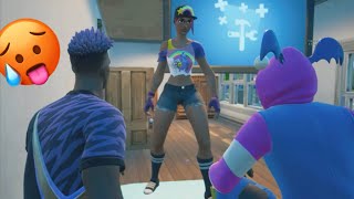 Fortnite Roleplay THE SUS BABYSITTER OUR DAD LEFT A Fortnite Short Film [upl. by Peedus461]