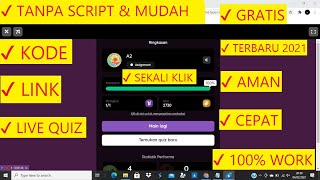 Cara Mengetahui Jawaban Quizizz Terbaru 2021 Untuk Kode Link Live Quiz dengan HPPC Sekali Klik [upl. by Annaek254]