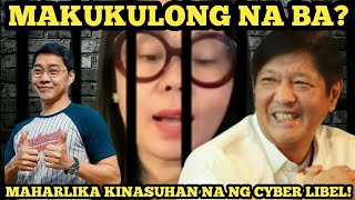 Makukulong na ba MAHARLIKA sinampahan na ng CYBER LIBEL [upl. by Lindbom421]