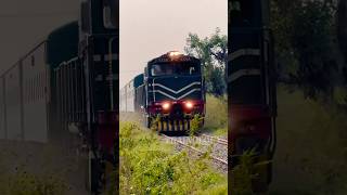 101up Mini Green Line Approaching GujratTrainologypakistanrailways trainspeed geu20 [upl. by Freida201]