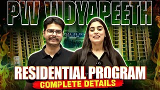 PW Vidyapeeth Residential Program Complete Details 💯 Ultimate Guide To Crack NEET 2026 with PW [upl. by Rehpretsirhc]