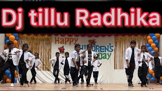 Dj tillu song dance by Lakshmi synergy school students choreography by Anantapur Vamsi [upl. by Ainej]