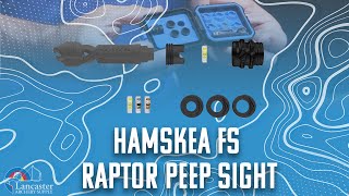 Hamskea FS Raptor Peep Sight The Ultimate Bowhunting Peep [upl. by Akinit858]