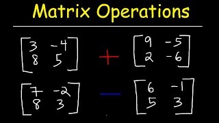 Adding and Subtracting Matrices [upl. by Herman197]