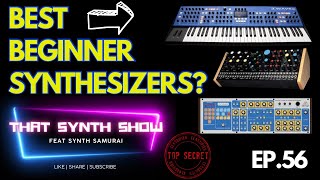 BEST BEGINNER SYNTHESIZERS OF 2023  BEHRINGER KORG ASM ARTURIA ROLAND  THAT SYNTH SHOW EP56 [upl. by Sheffie]