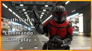 Mauls Death Watch Super Commando Gameplay Star Wars Battlefront 2 [upl. by Edme]